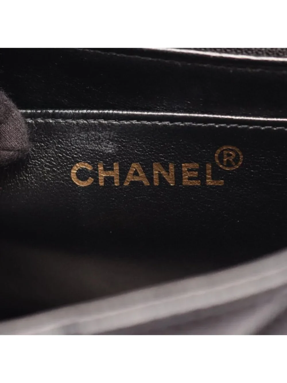 Chanel Shoulder Bag Quilted Diana Flap Black Caviar Leather Chain